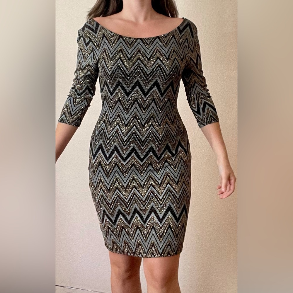 Body con sparkle dress